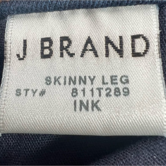 J Brand Women's Ink Blue Skinny Leg Jeans Size 27 - Picture 2 of 5
